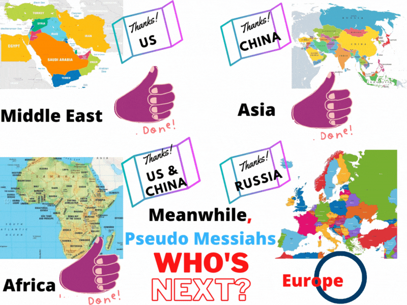 pseudo messiah china vs usa